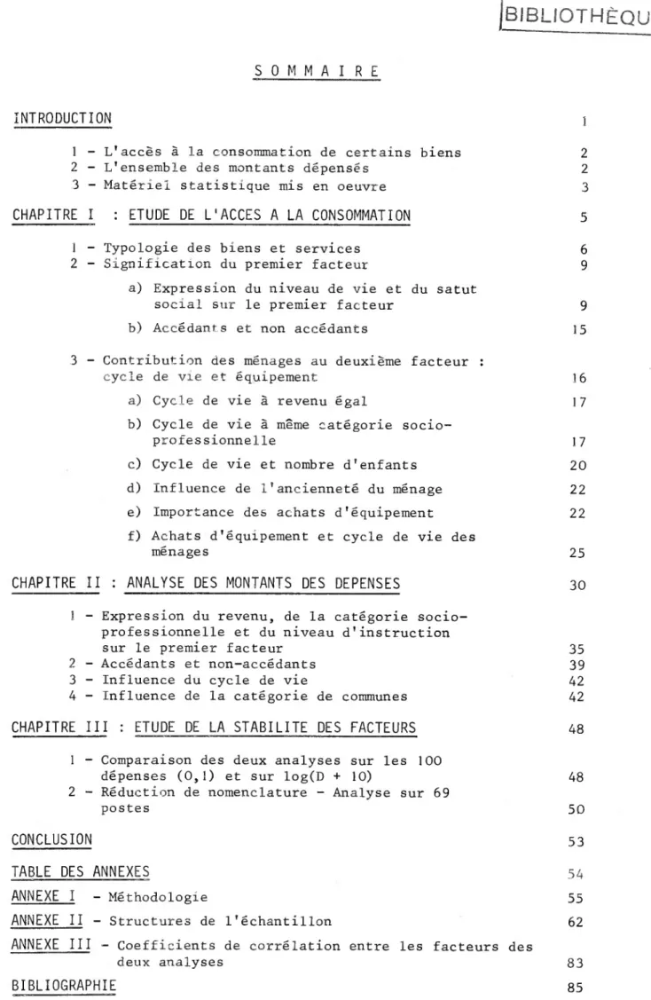 TABLE DES ANNEXES  54