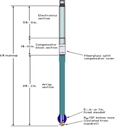 Figure 8 : Schémas de la sonde  électrique. (Document SONATRACH). 