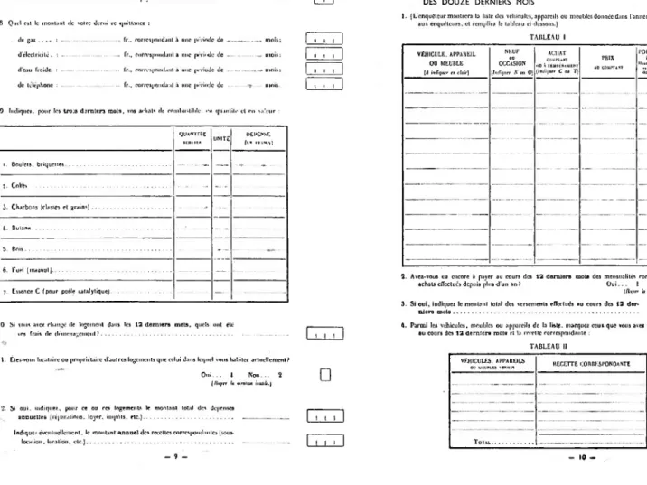 TABLEAU I VÉHICULE.APPAREIL OU MEUBLE (J indiquer en clair) NEUF OCCASION [Indiquer K ou 0) ACHAT COVPlAfIT [htdiqù^'cw* T) PRIX *0 COMPTA.VT