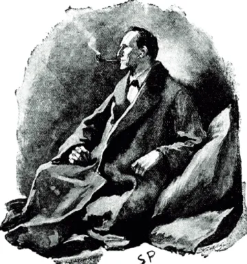 Illustration pour The Man with the Twisted Lip Sidney Paget