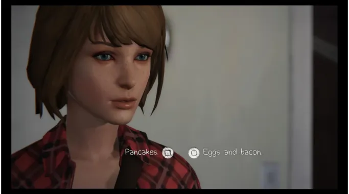 Figure 4 :  Capture d’écran de Life is Strange  (Life is Strange, Square Enix, 2015) 