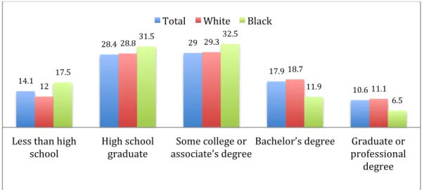 Diagram 16 Educational Attainment by Race 2010 237