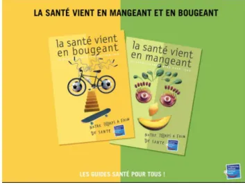 Figure n° 6 : Guide alimentaire, PNNS, Campagne de 2002. 