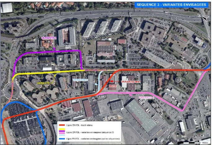 Figure 9 : « Séquence 3 de la ligne Envol », Tisséo-SMAT, 2012. 