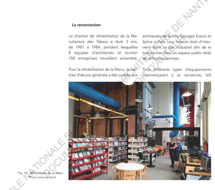 Fig. 10 - Bibiothèque de La Manu              Photo www.nantes.fr 