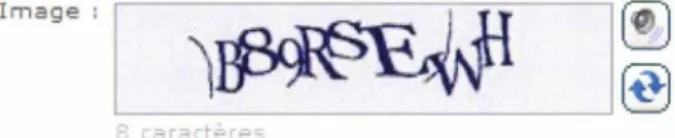 Figure 2.2 Code sur le portail des Bois-Blancs