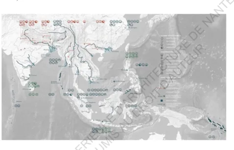 Fig 4 : Fléaux en Asie du Sud-Est / Water as Leverage [en ligne] 2020. Disponible sur https:// waterasleverage.org/  