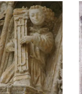 Figure  6  -  Église  de  Caudebec-en-Caux  (76)  -  XVe  siècle  [à  gauche] ;  Église  Saint- Saint-Maclou de Rouen (76) - XVe siècle [à droite] 