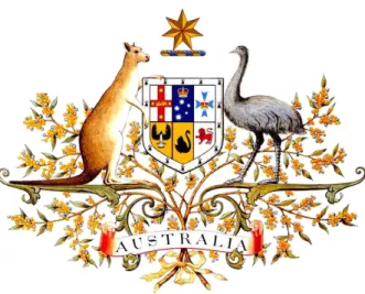 Fig. 16. The Australian Aboriginal flag 116          Fig. 17. The Australian Coat of Arms 117