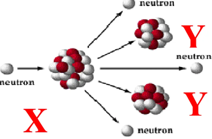 Figure III.1. Fission nucléaire  [5]