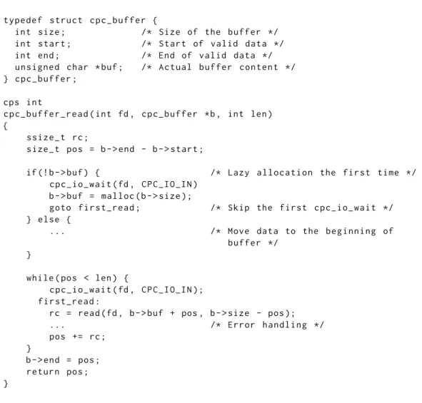 Figure 2.2: Lazy buffer allocation