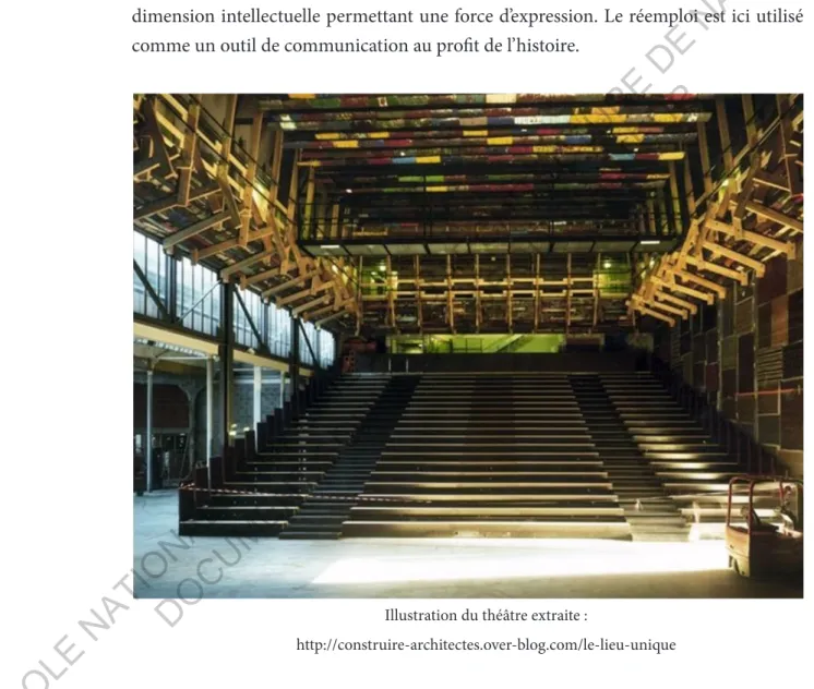 Illustration du théâtre extraite :