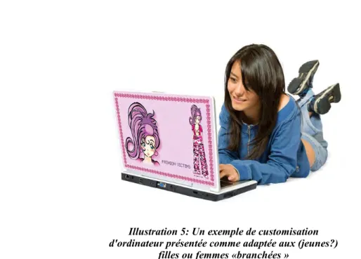 Illustration 6: Un « notebook fashion » créé par Vivienne TamIllustration 5: Un exemple de customisation 