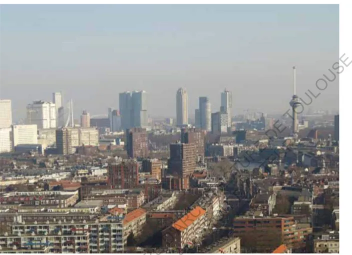 Figure	15	:	Skyline	de	Rotterdam	