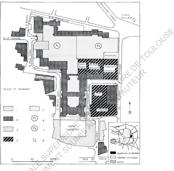 Figure 7 - Le programme du nouveau quartier Saint Georges