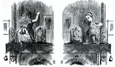 Figure 13 : Lewis Caroll,  ​Alice's Adventures Under Ground ​ , 1871  