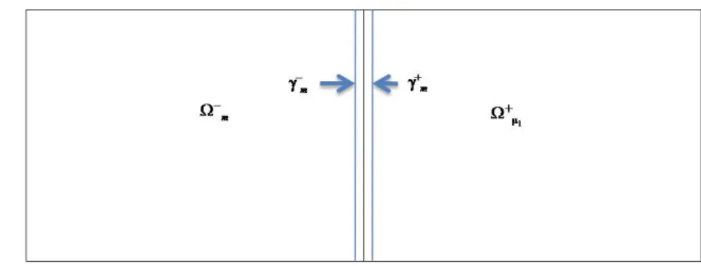 Fig. 2.3.3: Décomposition du domaine : cas conforme