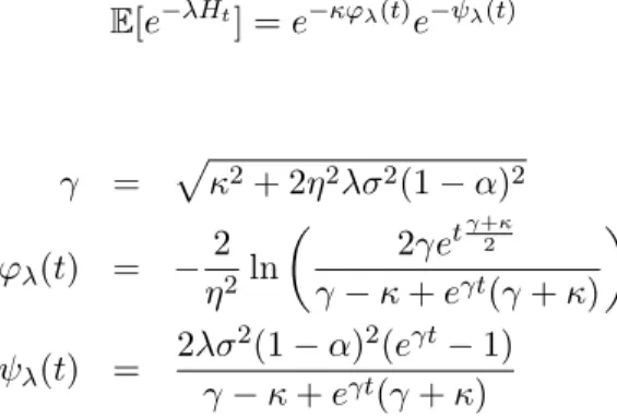 Figure 7 shows the impact of the addition of a stochastic volatility to the smile structure