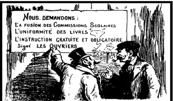 Illustration dans le journal Le Pays, Montréal, 4 mars 1911