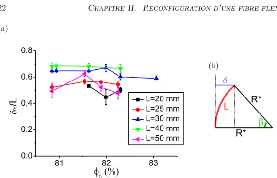 Figure II.5 – (a) Déflexion δ Y pour laquelle la limite élastique Σ Y est atteinte. Les