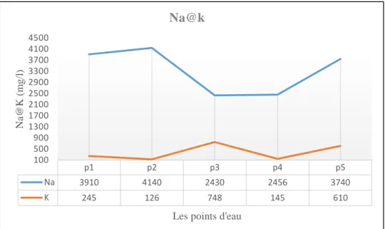 Tab. 26 : Résultats des analyses des anions des eaux de surface.  1-Les bicarbonates * HCO3 * :  