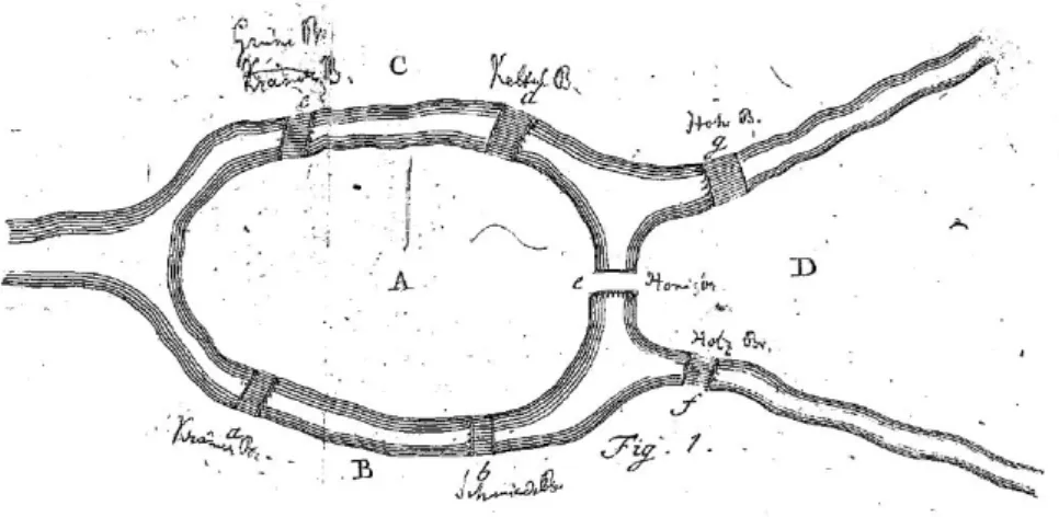 Figure 3.1: Figura 1 in Tabula VIII inserted between p. 128 and p. 129 of the article of Euler [51].