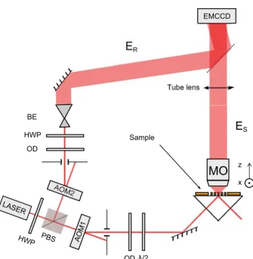 Figure 1.6: Setup scheme.