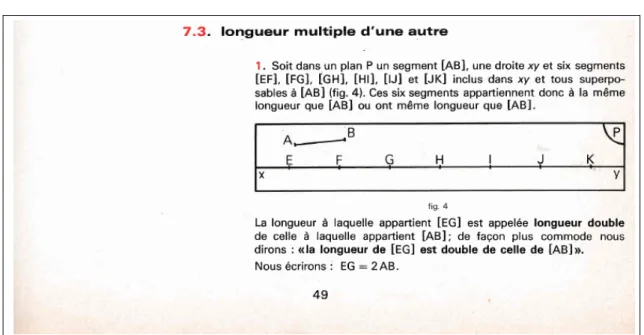 Figure 4.10 – Longueur multiple d’une autre
