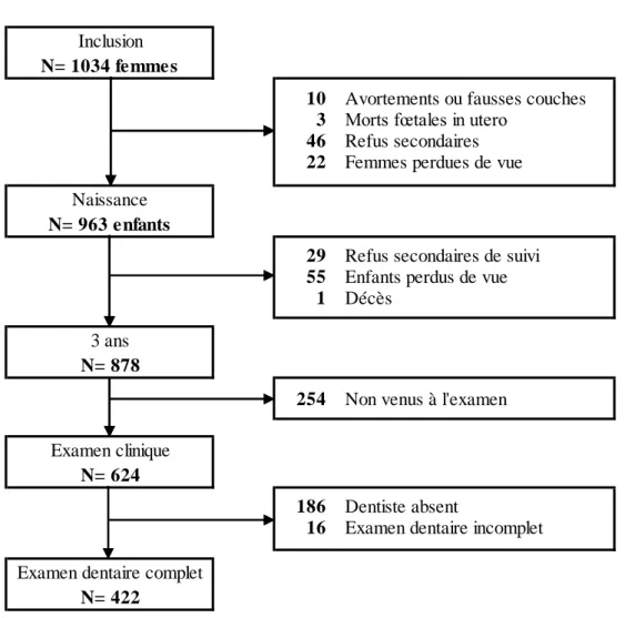 Figure III.1 : Population d’étude 