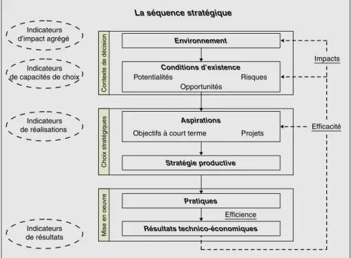 Figure 1 . Évaluation de la durabilité par l’approche stratégique.