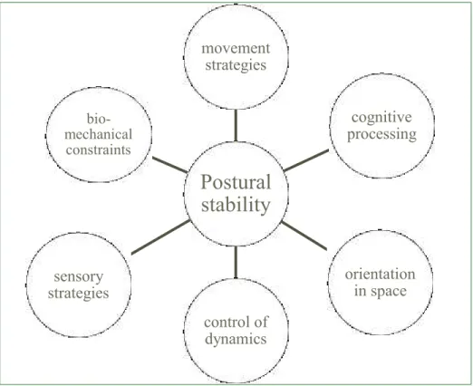 Figure 1: resources required for postural stability (adapted from Horak, 2006) 