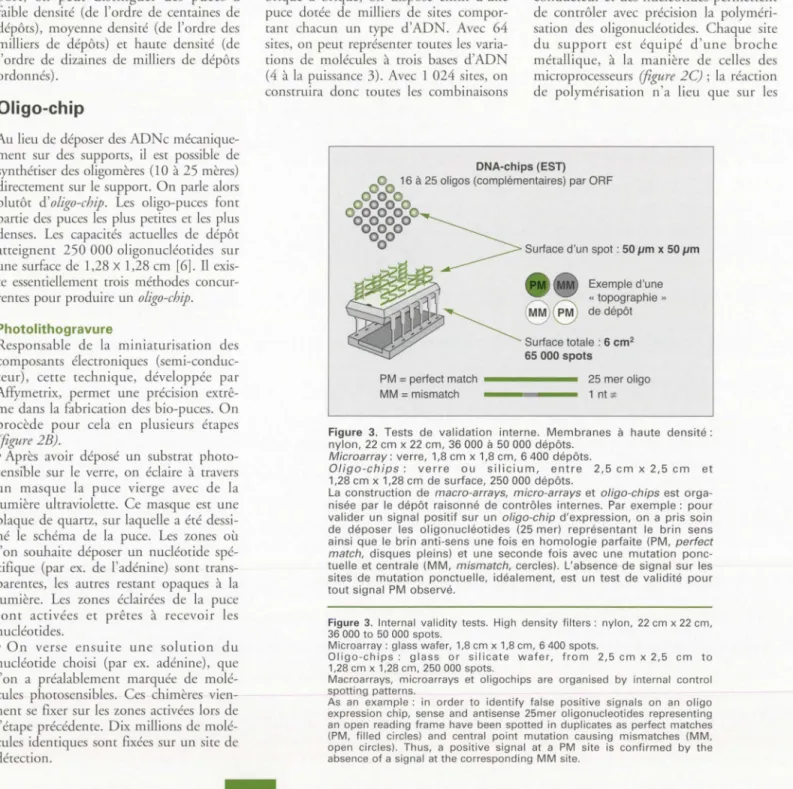 Figure  3.  Tests  de  validation  interne .  Membranes  à  haute  densité: 