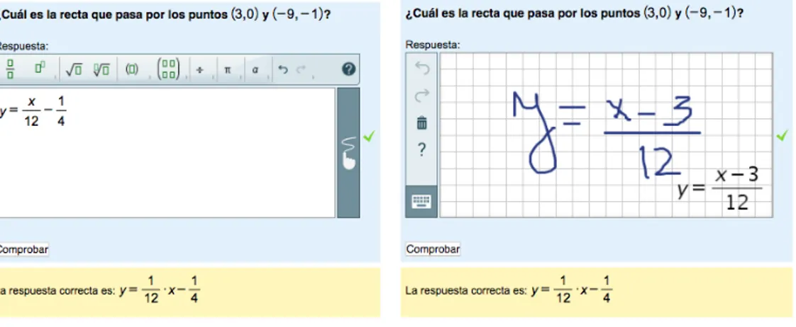 Figura 4.8: Métodos de entrada para los estudiantes