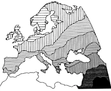 Figure 3: A summary of genetic variation in Europe’s first principal component 