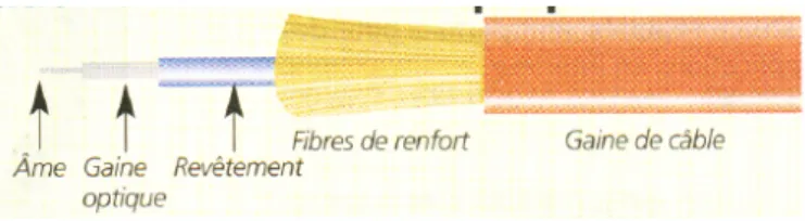 Figure 3.3 – Fibre optique