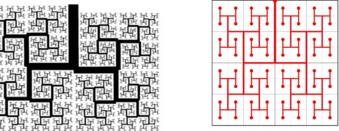 Figure 14 – Approximation d’un découpage du parenchyme en suivant le pavage périodique