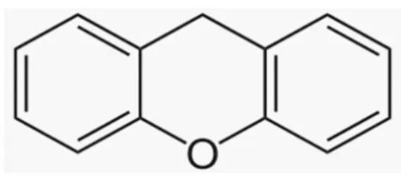 Figure 4 : Formule chimique des colorant xanthènes 
