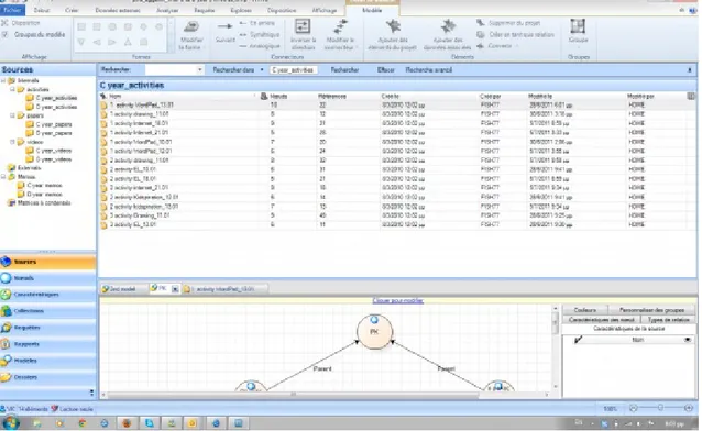 Figure 3 : l’interface principale du logiciel NVivo. Analyse audio et vidéo et logiciels appropriés