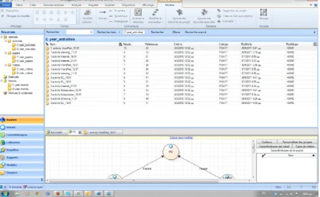 Figure 3 : l’interface principale du logiciel NVivo. Analyse audio et vidéo et logiciels appropriés
