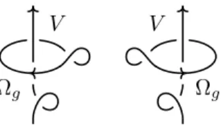 Figure 2 . Observe that ∆ + and ∆ − do not depend neither on V ∈ Ob(C g ) nor on