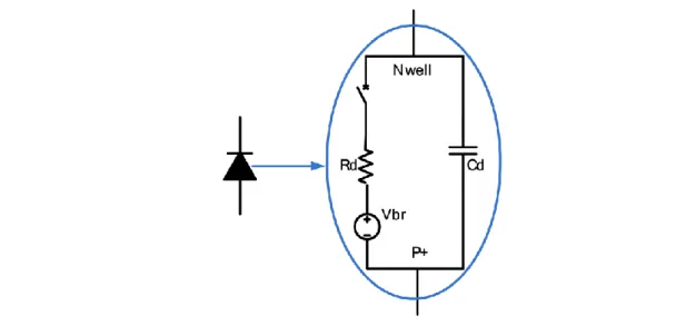 Figure 2.1: APD equivalent model 