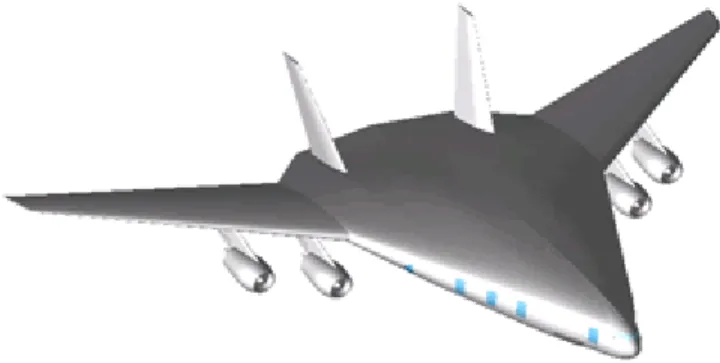 Figure 0.11: Aile volante dans le cadre du projet VELA  Objectifs 