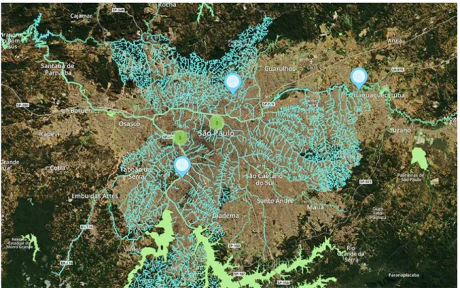 Figure 	6	:	Cartographie	numérique	des	rivières	invisibles	de	São	Paulo	 ��������� ������������������������������ � ��� �������� ��� ������ ������������ ������������� ����� ������ ���������� ����� ��� ����� ������������������������������������������������������������������������������������������������ ������������������������������������������������������������������������������������������� ������������������������������������������������������������������������������������������� ������������������������������������������������������������ ���������������������������������������������������� ����������������������������������������������������������������������������������� ����������� �� ���� ������� �� �� ���� ���������� ���� ���� �������� ������������ ������������ ��������������� ������������� ���������������� ����� ������ ���� ��������� �������������� ���