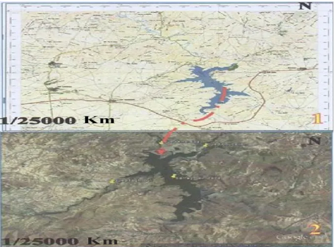 Figure 02: Localisation de la zone d’étude(ANB) (Mebarkia., 2011) .