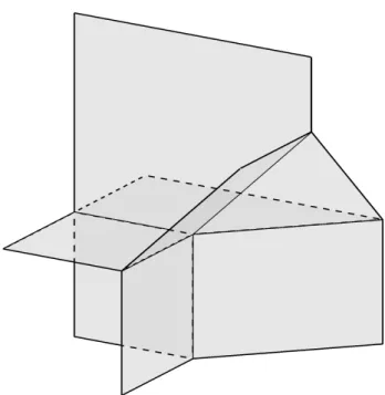 Figure 2.5 – The tropical modificiation of R 2 along “ P