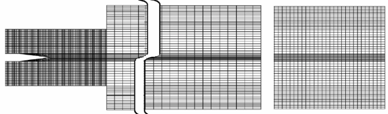 Figure 3.5  Maillage de la chambre de combustion 