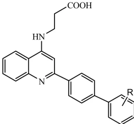 Figure I-11 : Structure de composé provoqué la sécrétion de l’insuline  Tableau I-2 : les composés 17 à 21 