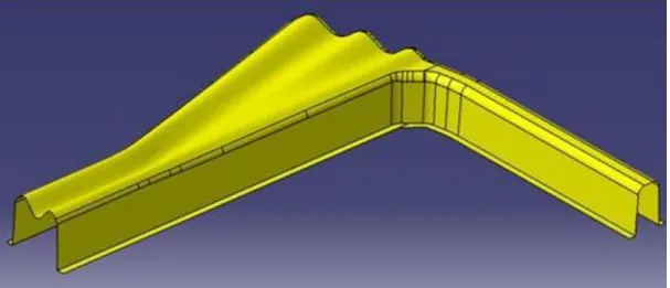 Figure 2-1 : Exemple de géométrie d’une pièce automobile proposée par le partenaire industriel