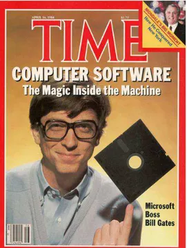 Figure 3 : Computer software, the Magic inside the  Machine, Time's Magazine cover, Apr