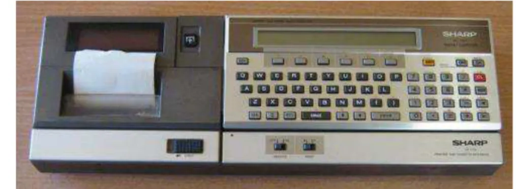 Figure 10 : Sharp PC 1500 et CE-150 